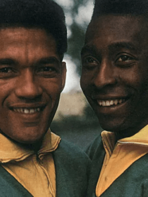 Com Pelé e Garrincha em campo, o Brasil nunca perdeu um jogo de Copa do&nbsp;Mundo