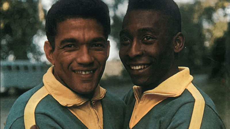 Com Pelé e Garrincha em campo, o Brasil nunca perdeu um jogo de Copa do Mundo
