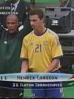 Ibrahimovic foi à apenas duas Copas e não fez nenhum gol. Azar da&nbsp;Copa!