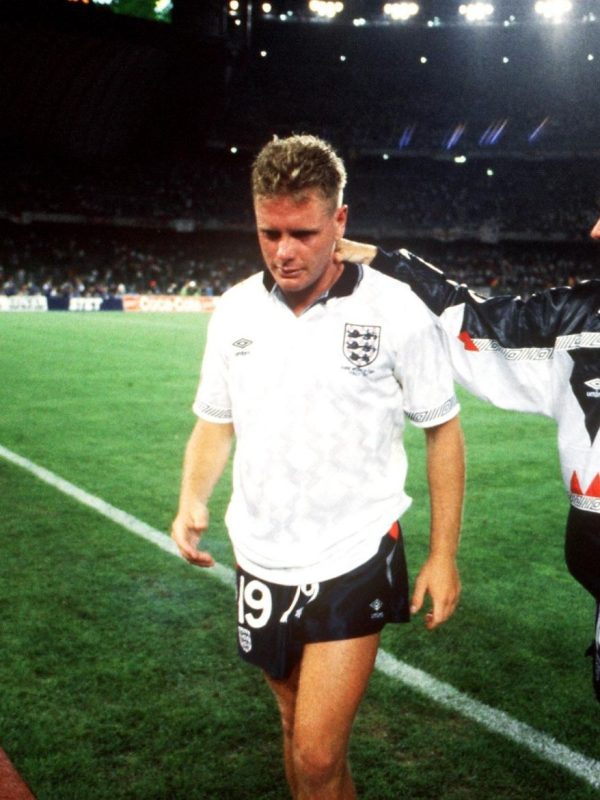 O comovente choro de Paul Gascoigne na Copa de&nbsp;1990
