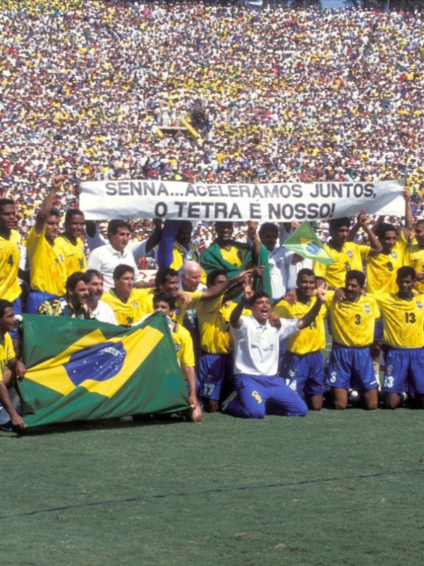 Ayrton Senna: o padroeiro do tetra em&nbsp;1994