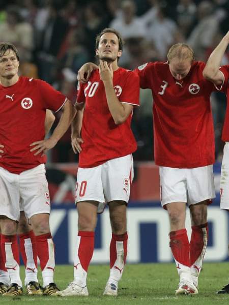 Suíça não sofreu nenhum gol e não perdeu nenhum jogo em 2006, mesmo assim foi só até as&nbsp;oitavas