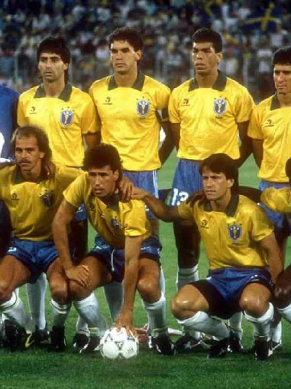 A Seleção Brasileira de 1990 foi a primeira com maioria de jogadores atuando fora do&nbsp;Brasil