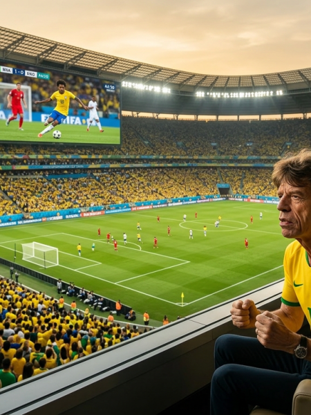 O Maior Amuleto Inverso do Futebol: Como Mick Jagger Virou o “Pé-Frio” Oficial das&nbsp;Copas